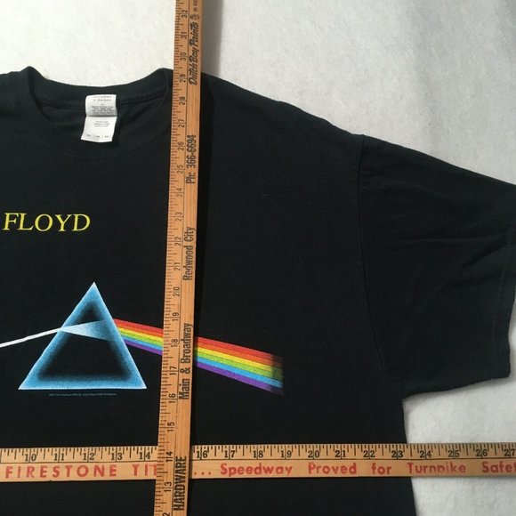 Pink Floyd Dark Side Of The Moon 2011 T-shirt Men Adult XXL Black Music - Picture 4 of 11